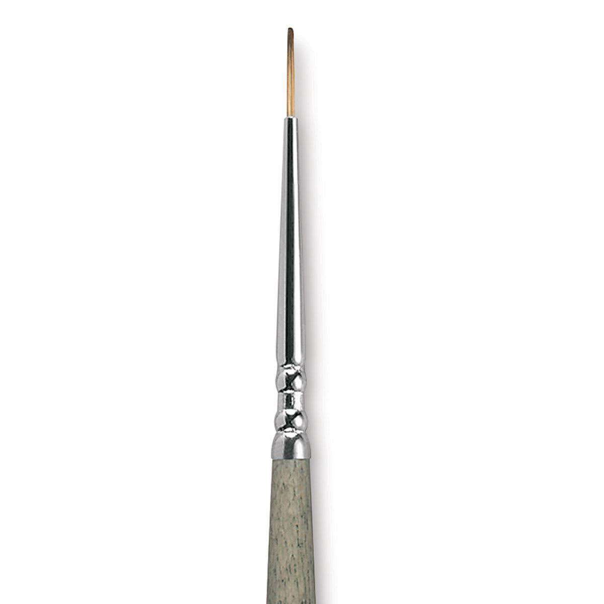Escoda Tadami Synthetic Mongoose Brush - Round, Short Handle, Size 2/0 close up