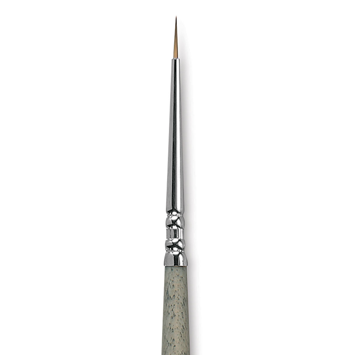 Escoda Tadami Synthetic Mongoose Brush - Round, Short Handle, Size 3/0 close up