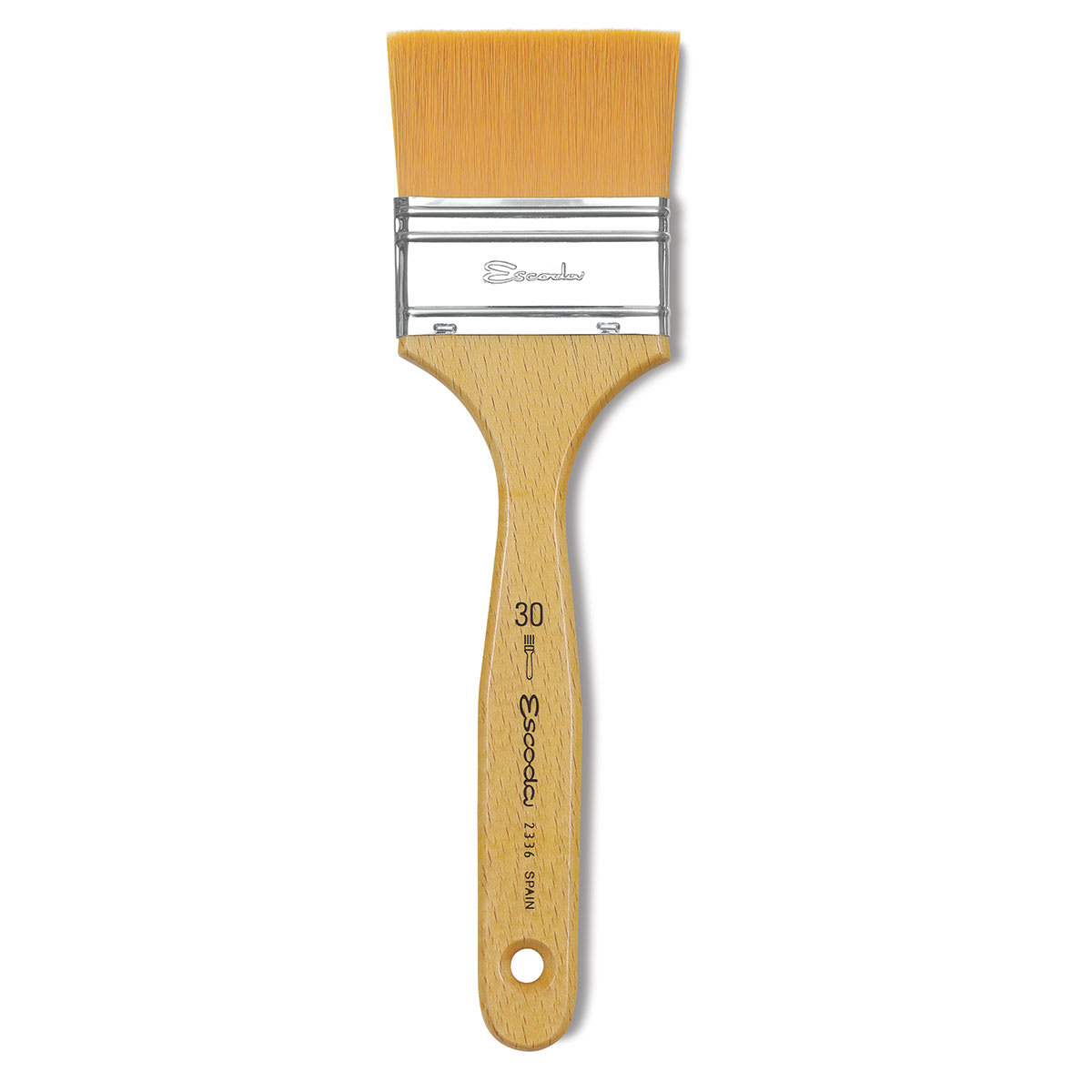 Escoda Barroco Toray Gold Synthetic Brush - Mottler, Size 30