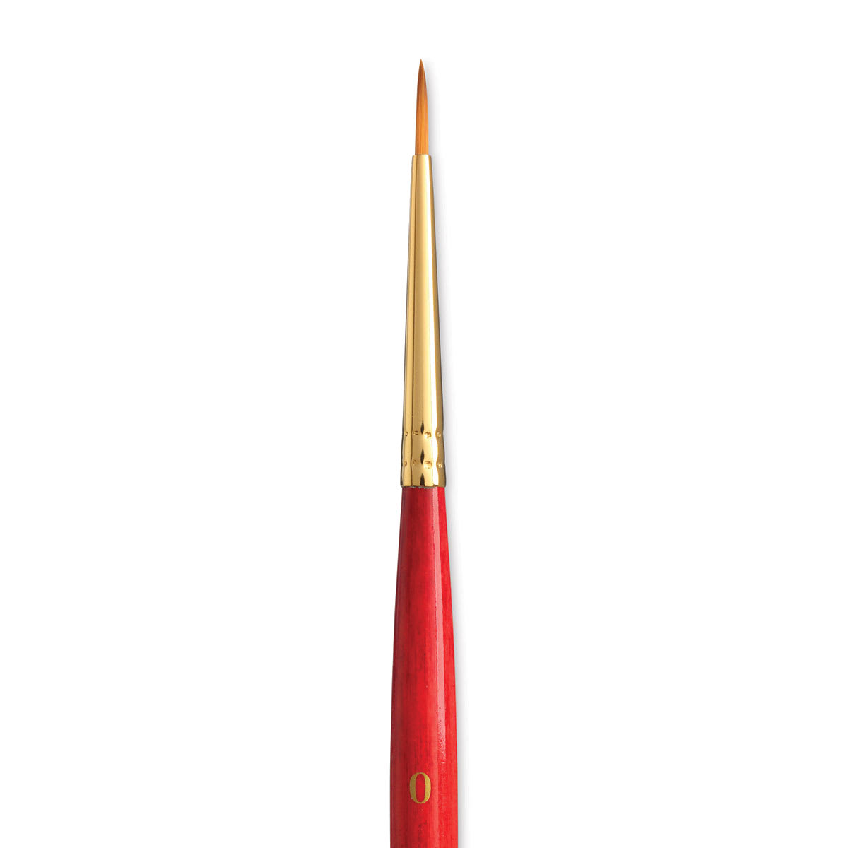 Princeton Heritage Sable Brush - Round, Short Handle, Size 0 close up