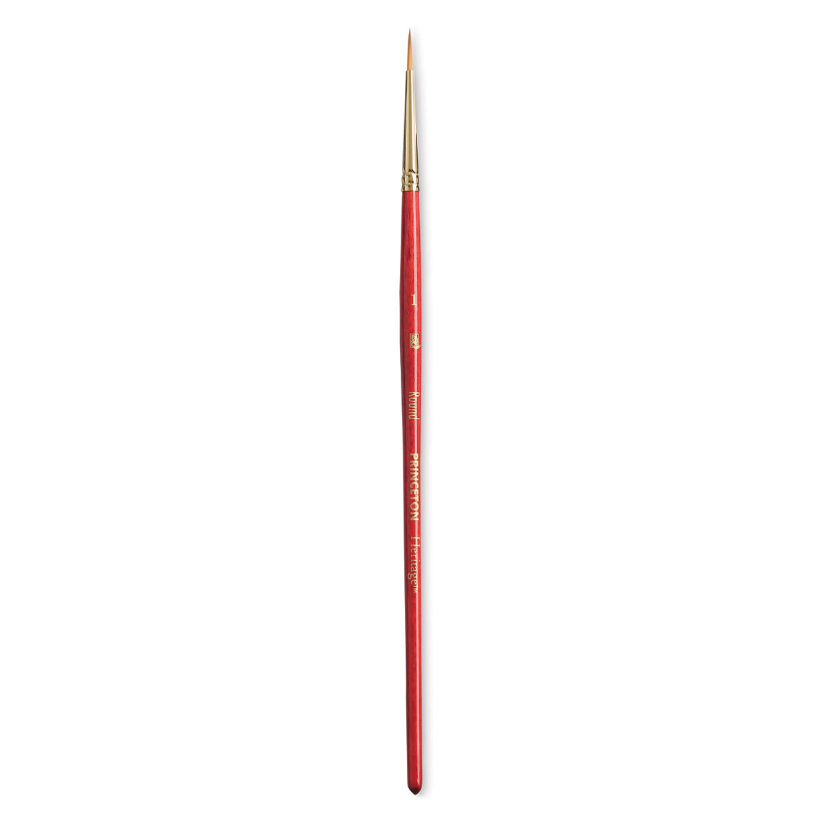 Princeton Heritage Sable Brush - Round, Short Handle, Size 1