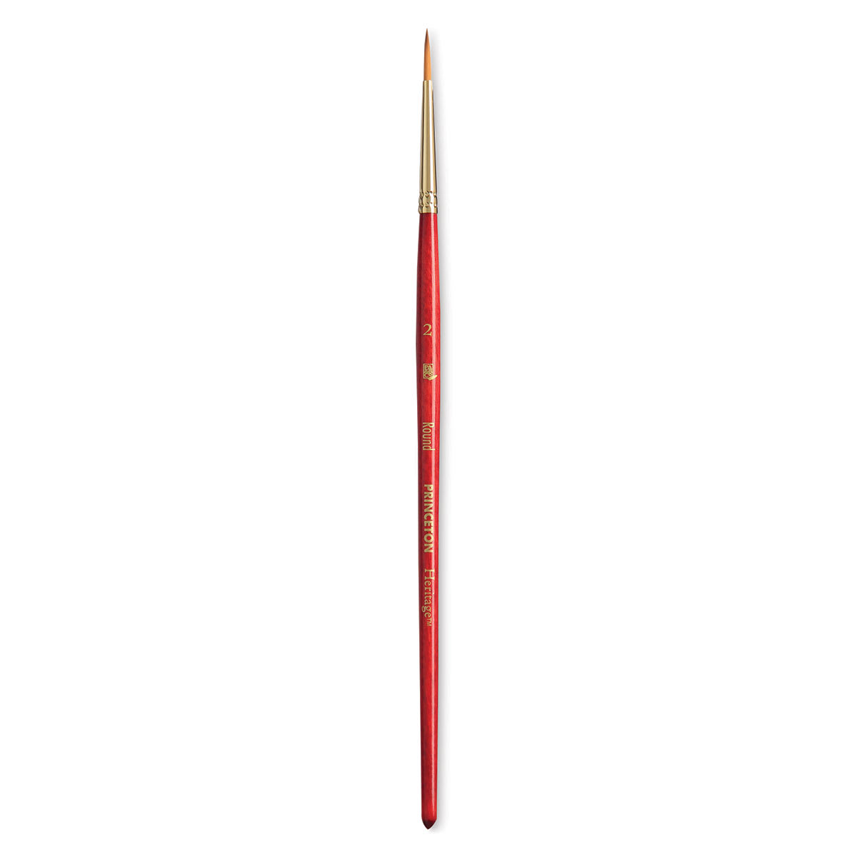 Princeton Heritage Sable Brush - Round, Short Handle, Size 2