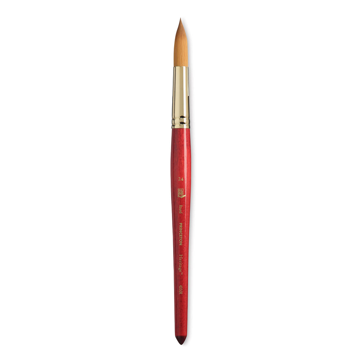 Princeton Heritage Sable Brush - Round, Short Handle, Size 24
