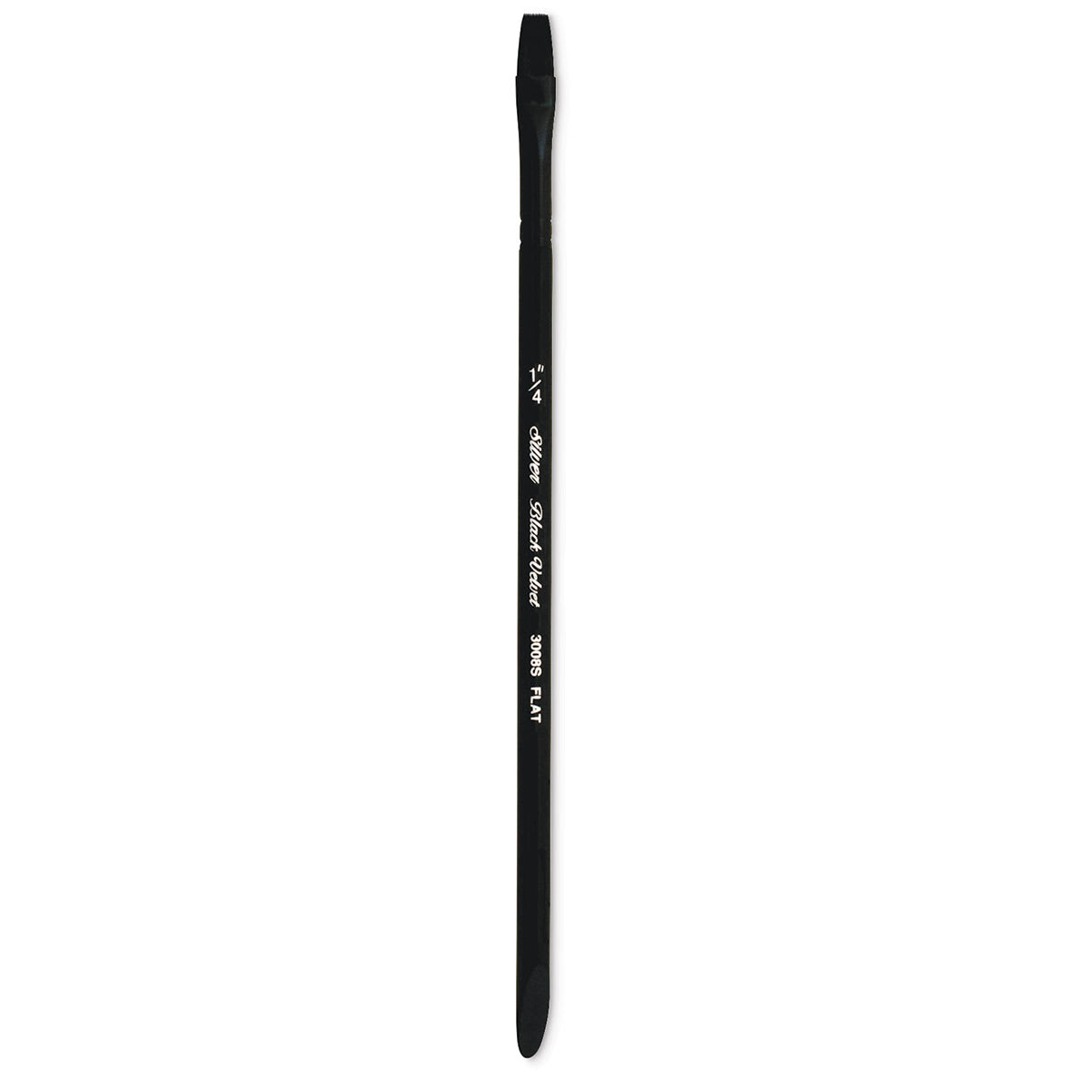 Silver Brush Black Velvet Brush - Square Wash, Size 1/4"