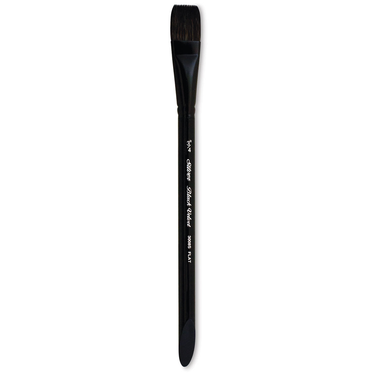 Silver Brush Black Velvet Brush - Square Wash, Size 3/4"