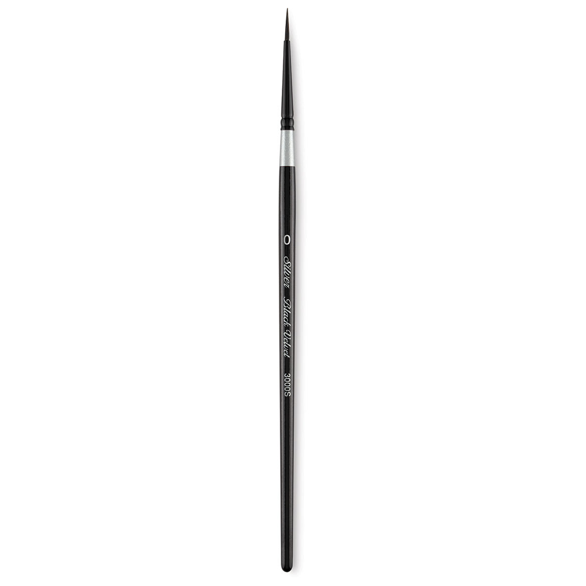 Silver Brush Black Velvet Brush - Round, Size 0