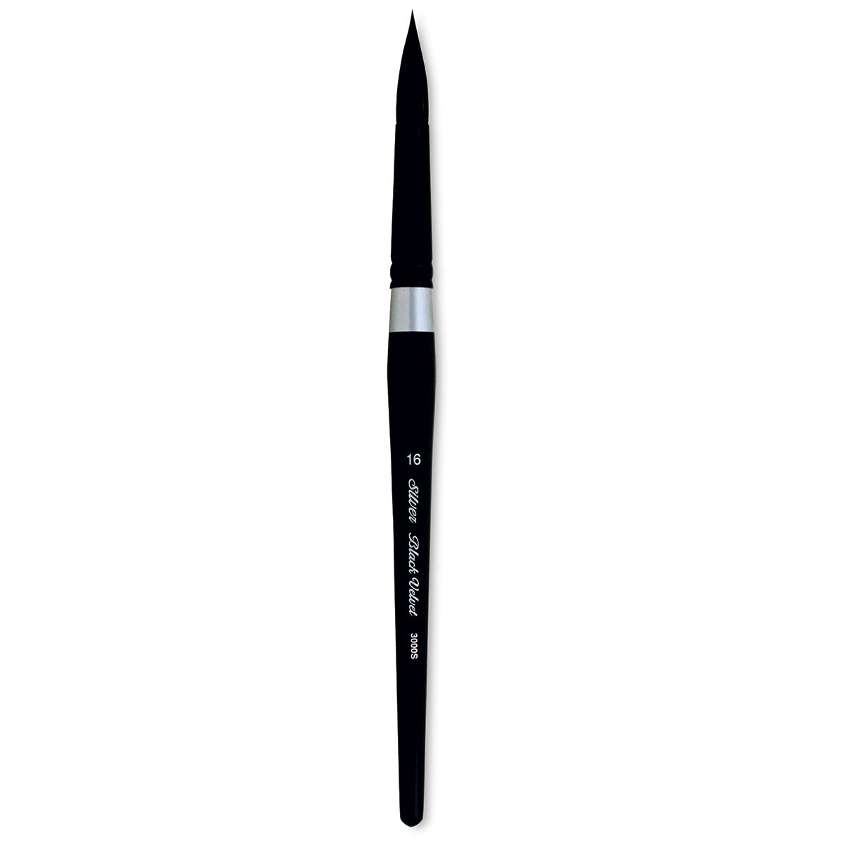 Silver Brush Black Velvet Brush - Round, Size 16