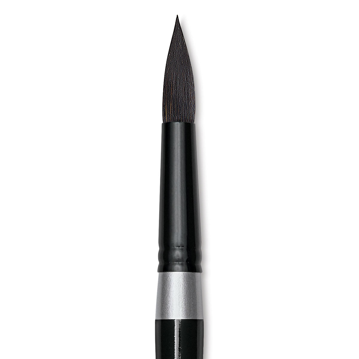 Silver Brush Black Velvet Brush - Round, Size 18 close up