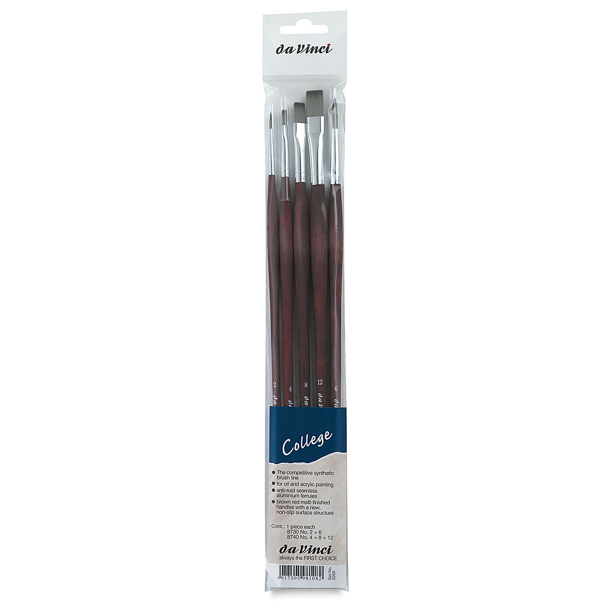 Da Vinci Artist Brush Set - College, Set of 5