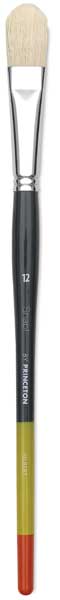 SNAP! Series 9700 Natural Bristle Brushes - Filbert Brush shown upright