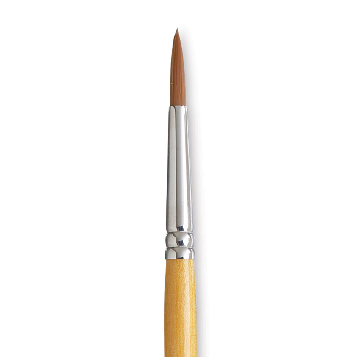 Princeton Snap! Golden Taklon Brush - Round, Short Handle, Size 6