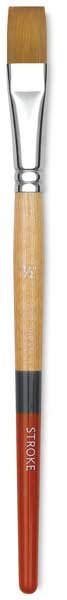 Princeton Snap! Golden Taklon Brush - Stroke, Short Handle, Size 1/2''