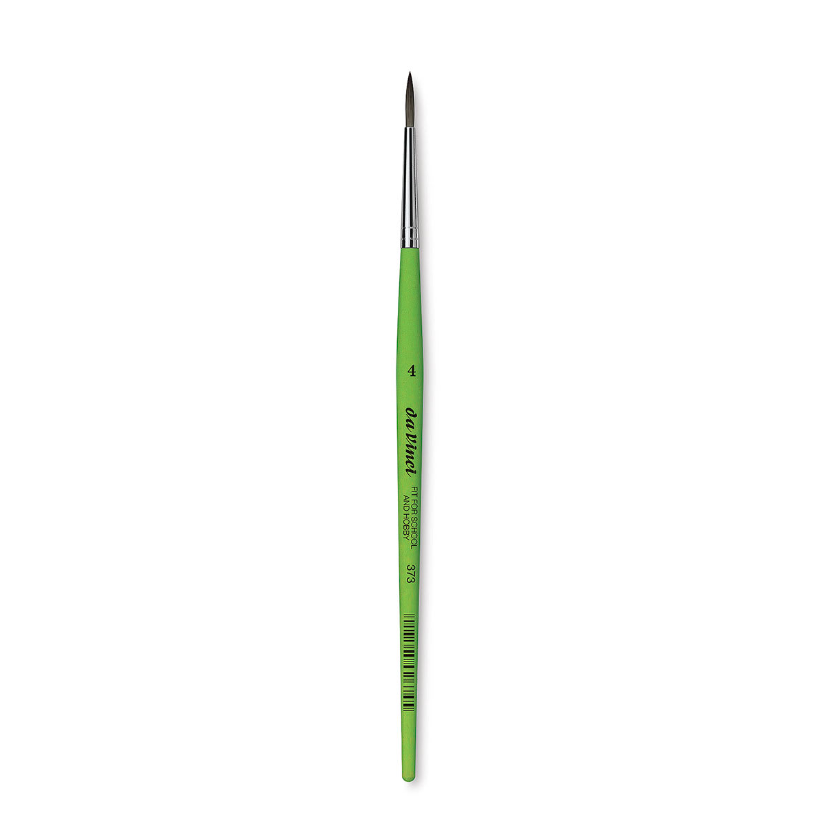 Da Vinci Fit For School & Hobby Brush - Round, Size 4, Short Handle