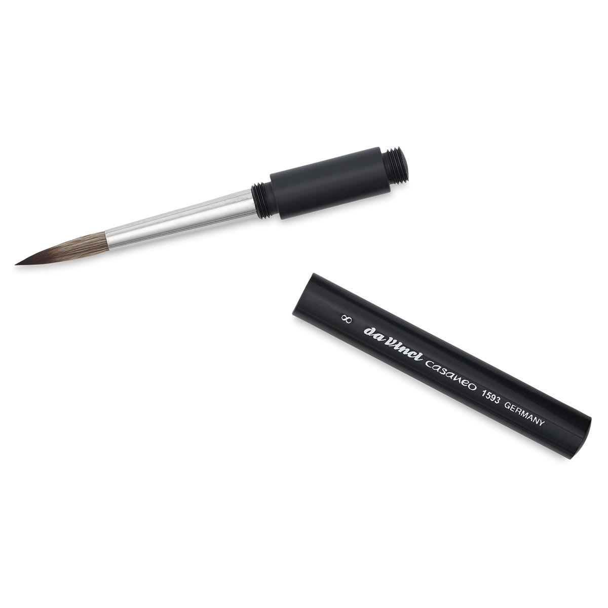 Da Vinci Casaneo Synthetic Squirrel Watercolor Brush - Travel Round Da Vinci Casaneo Synthetic Squirrel Watercolor Brush - Travel Round