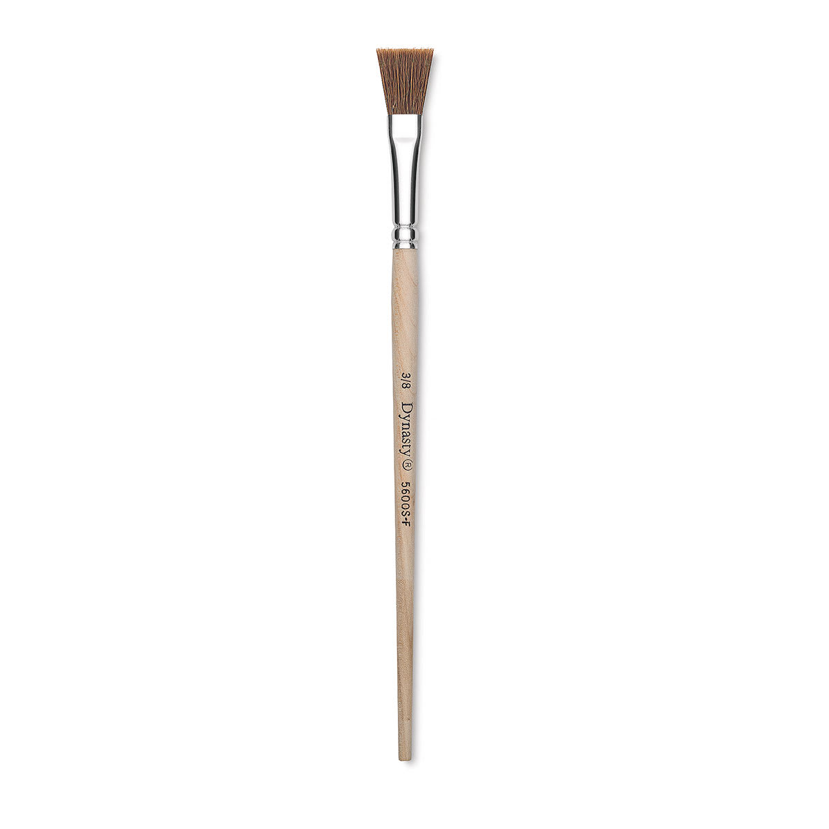 Dynasty Faux Camel Watercolor Brush - Flat, Size 3/8