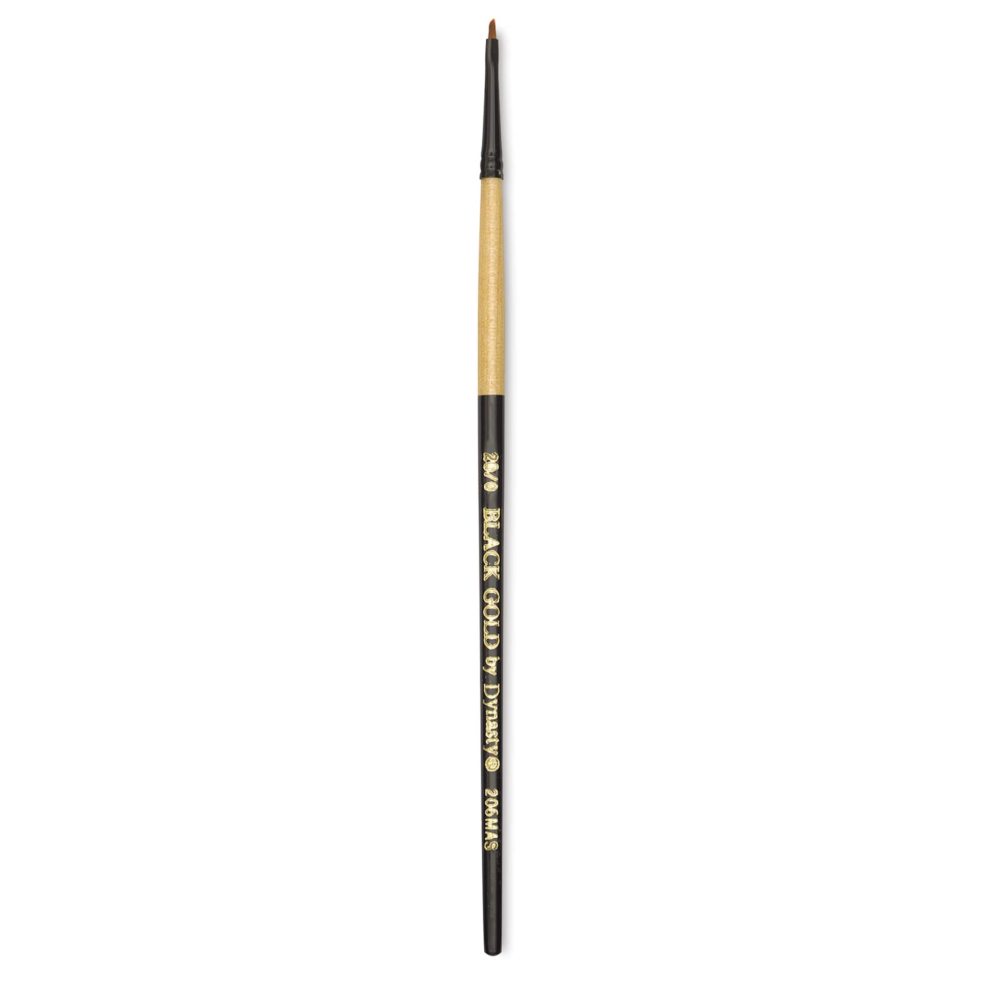 Dynasty Black Gold Brush - Mini Angular Shader