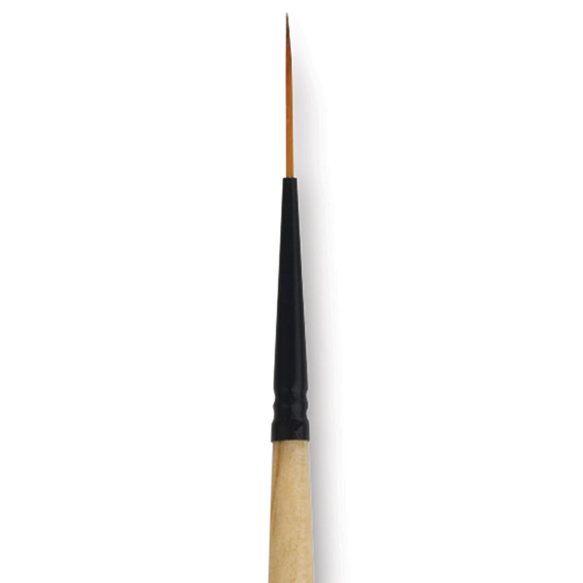 Dynasty Black Gold Brush - Script, Short Handle, Size 5/0 close up