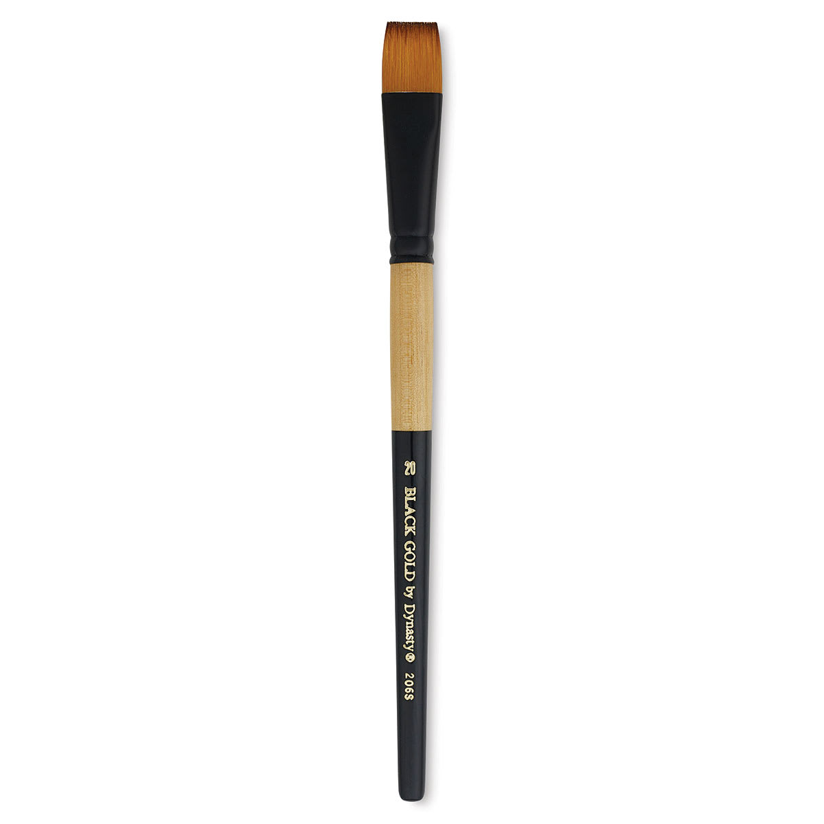 Dynasty Black Gold Brush - Shader, Short Handle, Size 20