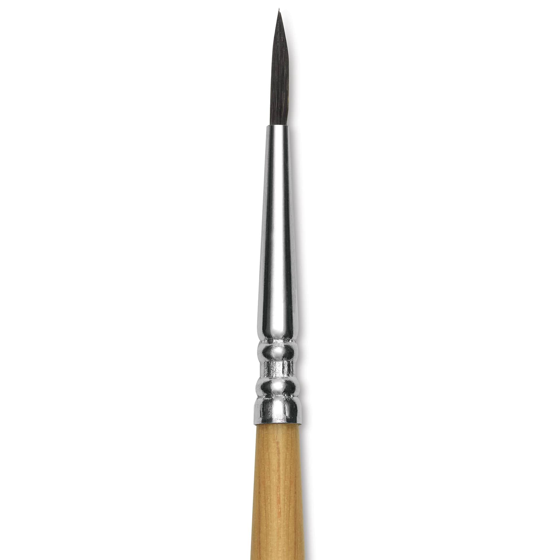 Escoda Squirrel Hair Ceramic Brush - Round Pointed, Size 1