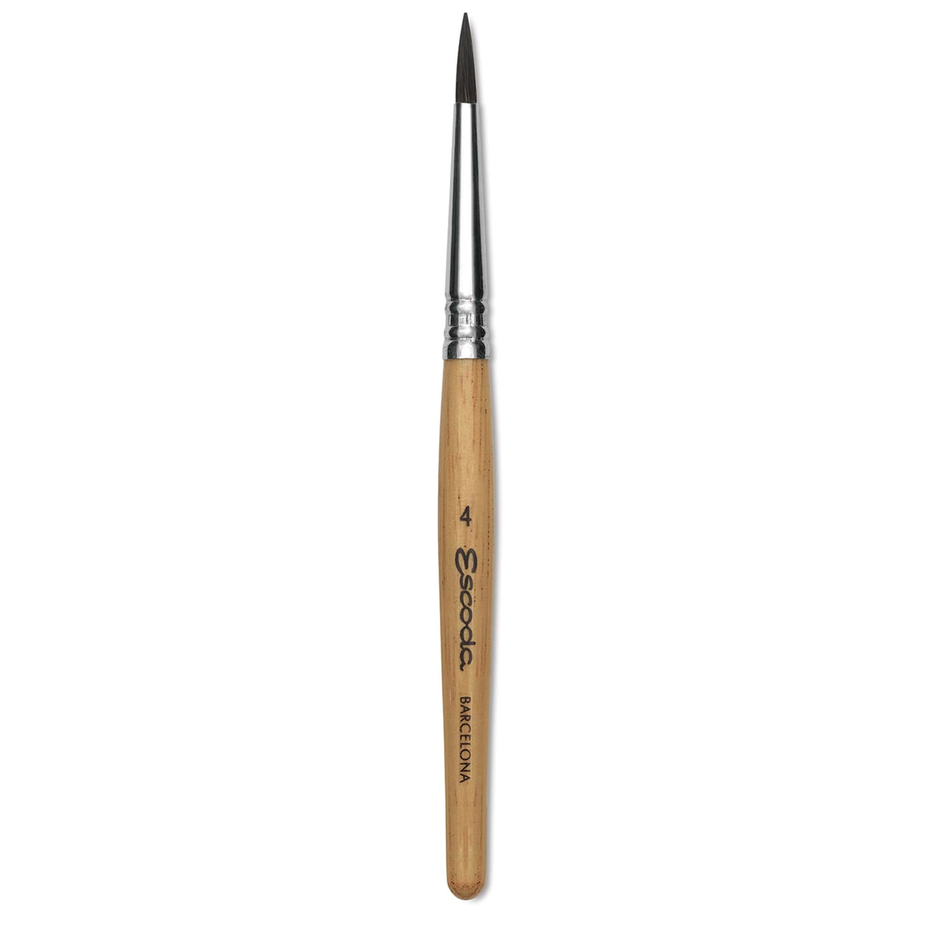 Escoda Squirrel Hair Ceramic Brush - Square Tip, Size 4