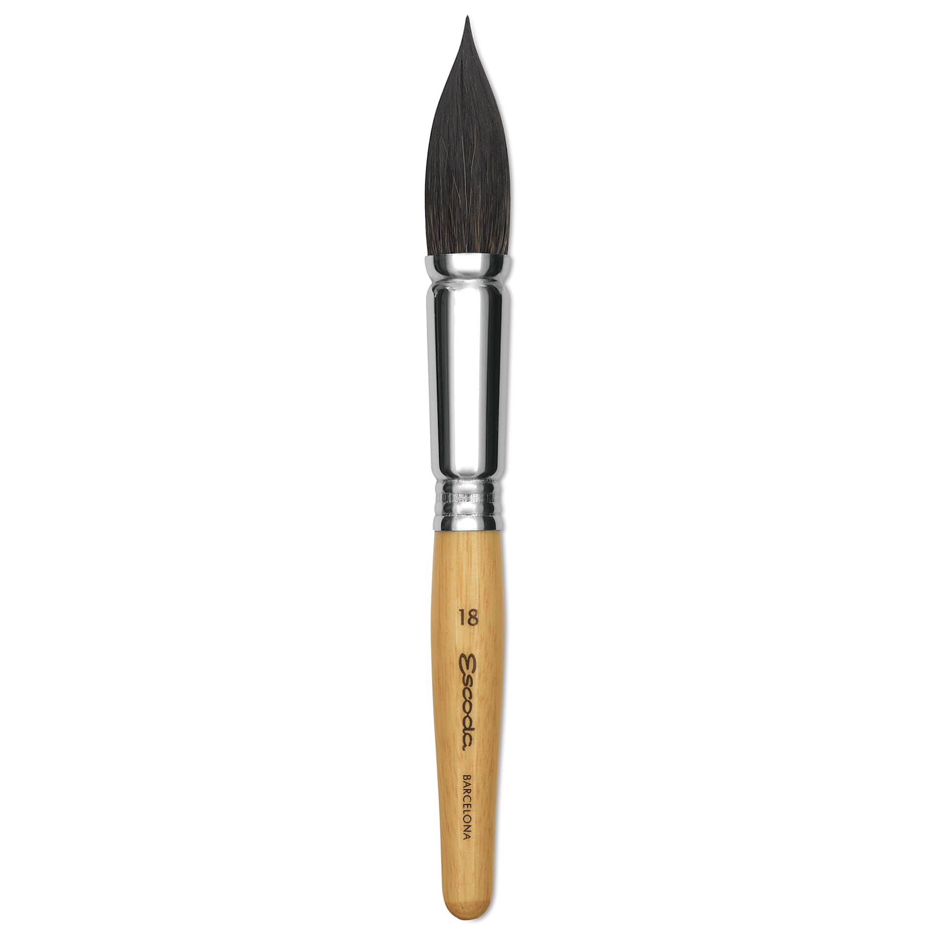 Escoda Squirrel Hair Ceramic Brush - Full Body Oval, Size 18