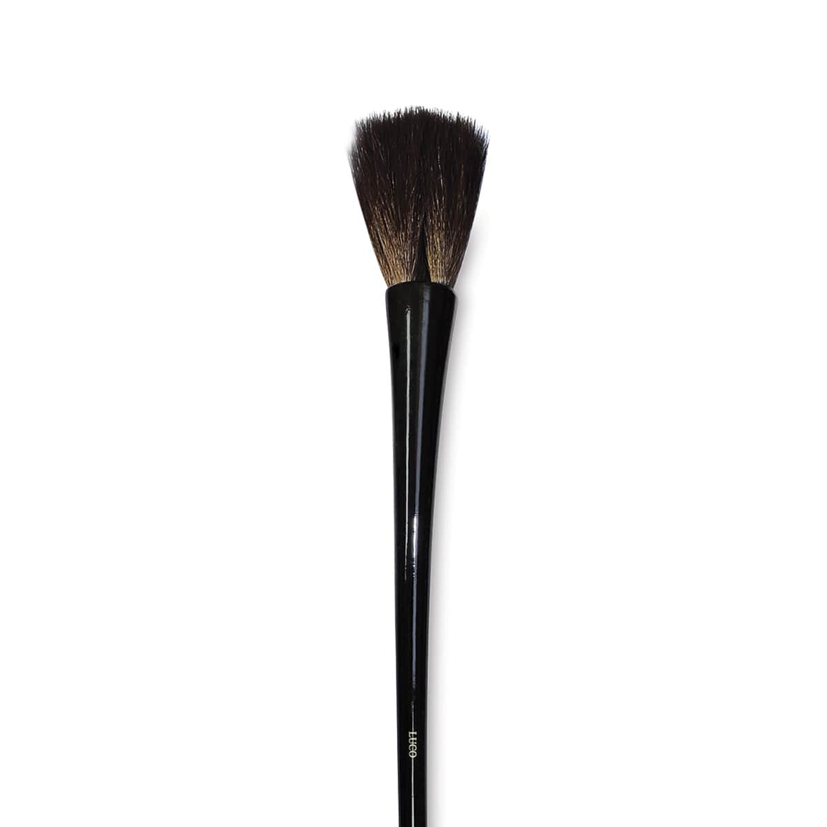 Luco Black Squirrel Brush - Square-Edged, 4 Locks