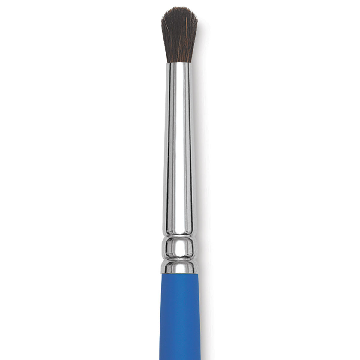 Princeton Select Natural Bristle Brush - Round Blender, Short Handle, Size 6 close up
