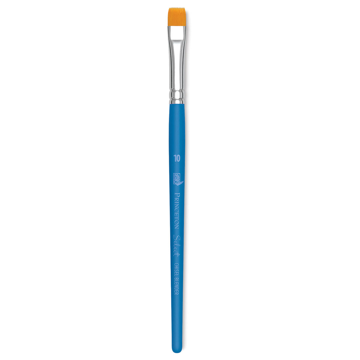 Princeton Select Synthetic Brush - Chisel Blender, Short Handle, Size 10