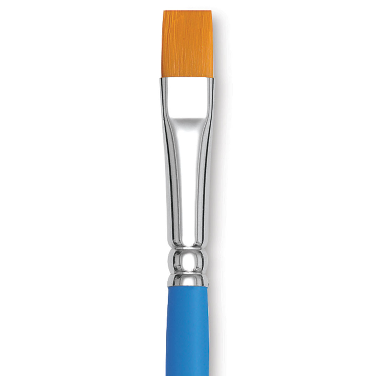Princeton Select Synthetic Brush - Flat Shader, Short Handle, Size 10 close up