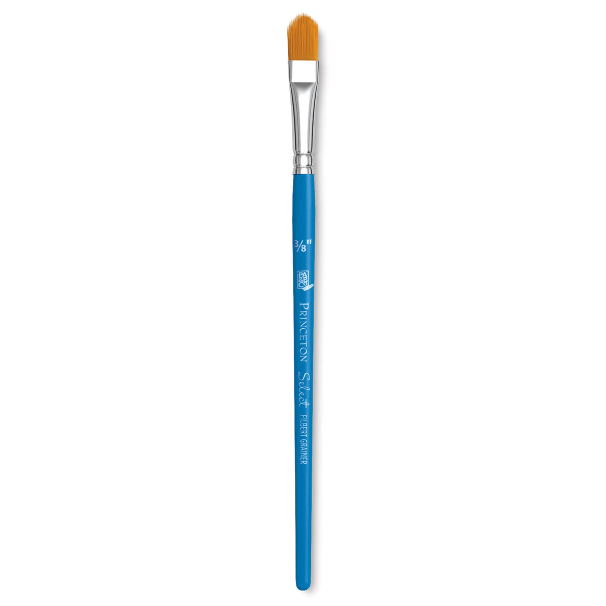 Princeton Select Synthetic Brush - Filbert Grainer, Short Handle, Size 3/8