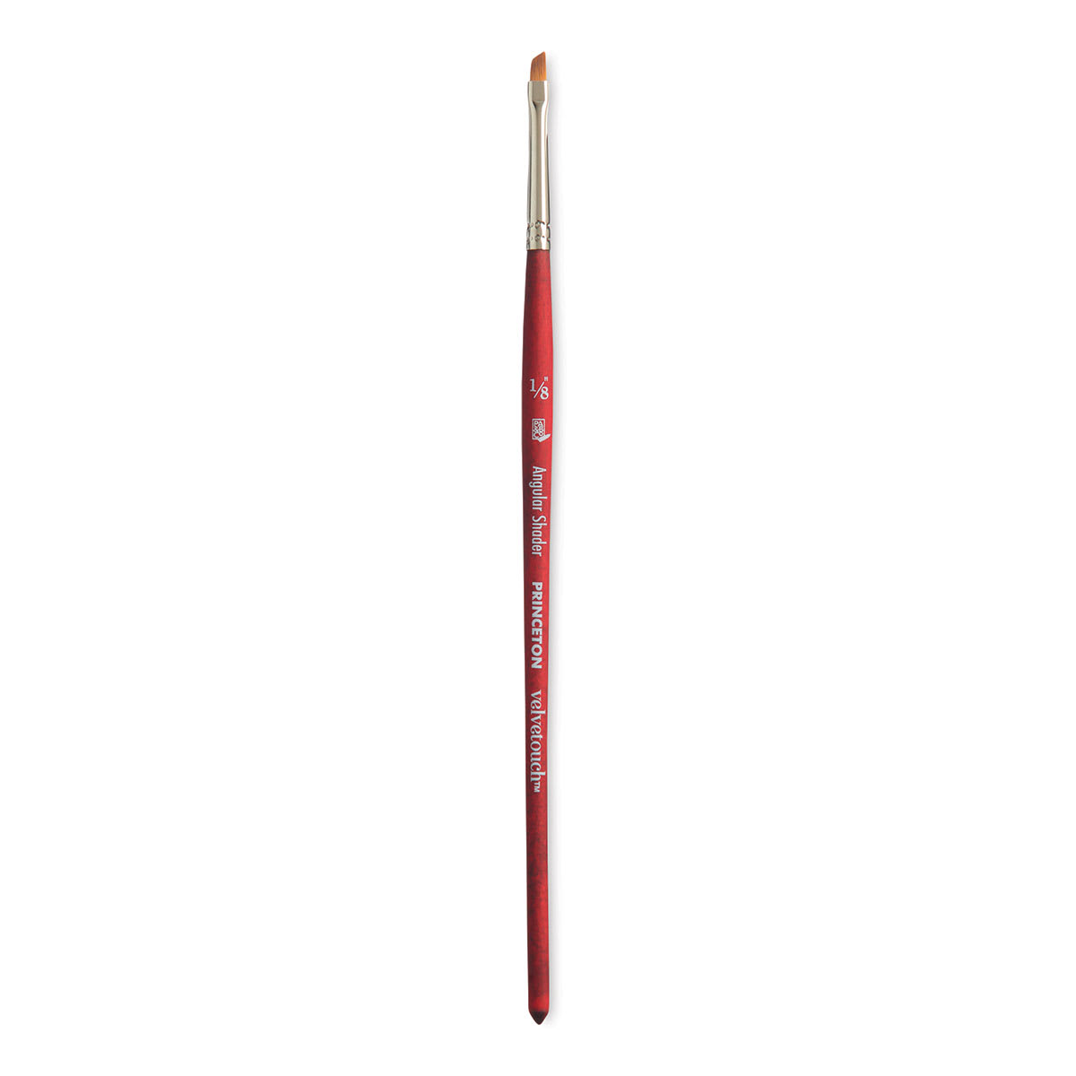 Princeton Velvetouch Series 3950 Synthetic Brush - Angular Shader, 1/8"