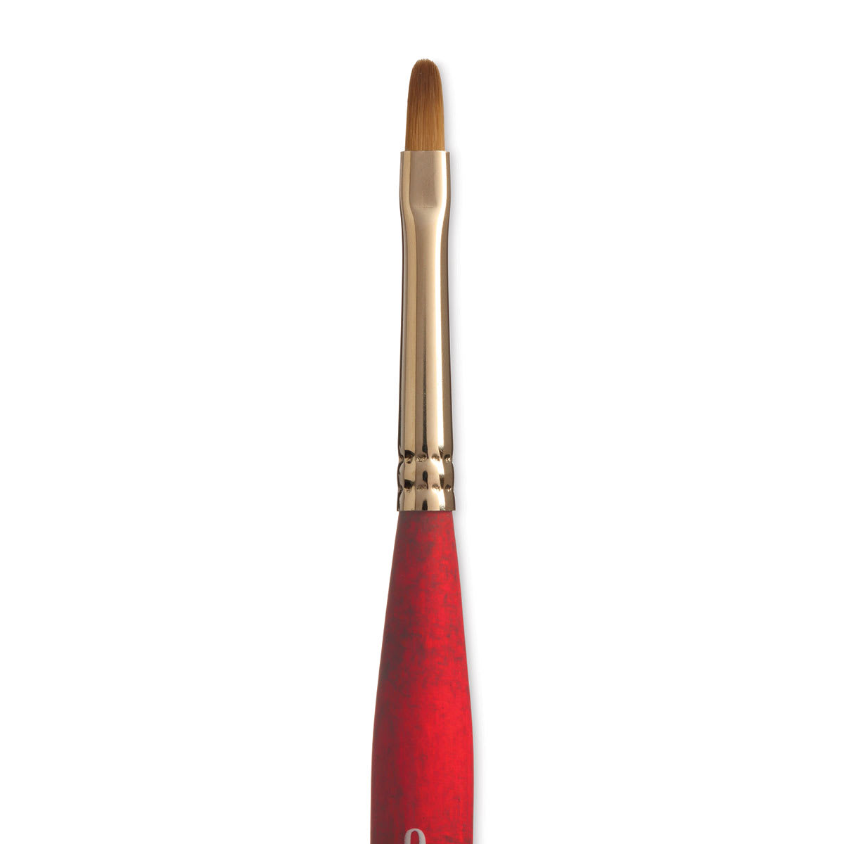 Princeton Velvetouch Series 3950 Synthetic Brush - Filbert, Mini, Size 0