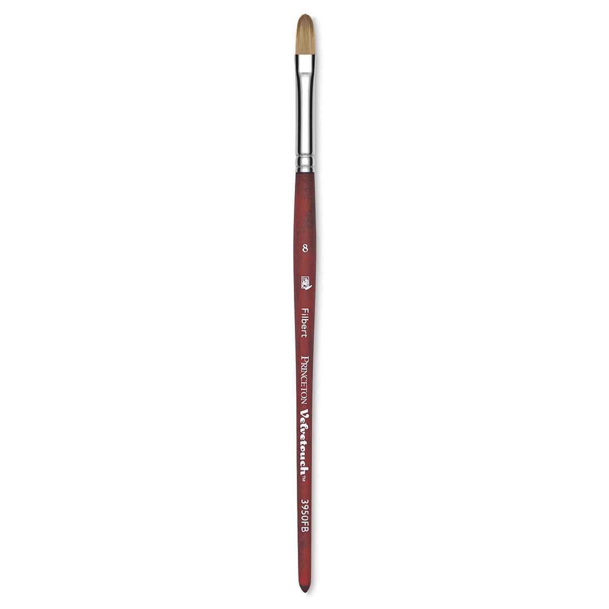 Princeton Velvetouch Series 3950 Synthetic Brush - Filbert