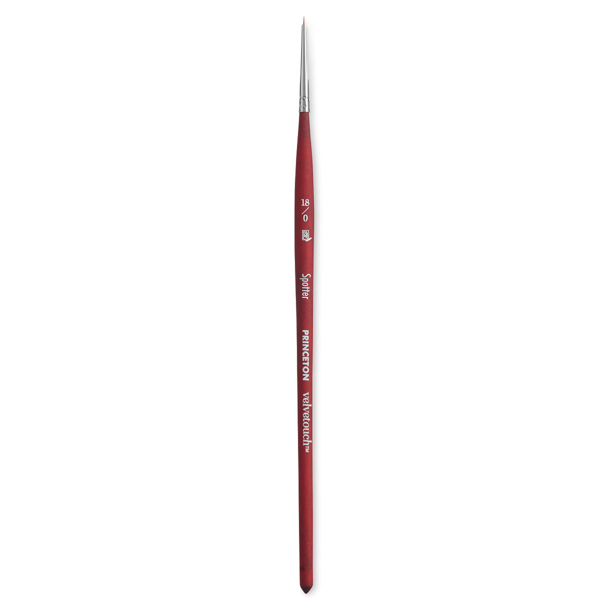 Princeton Velvetouch Series 3950 Synthetic Brush - Spotter, Size 18/0