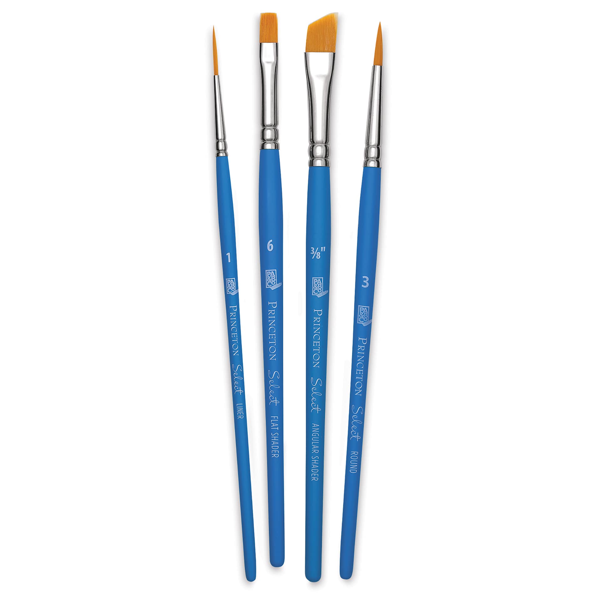 Princeton Select Brush Set - Brush Set No. 13, Set of 4