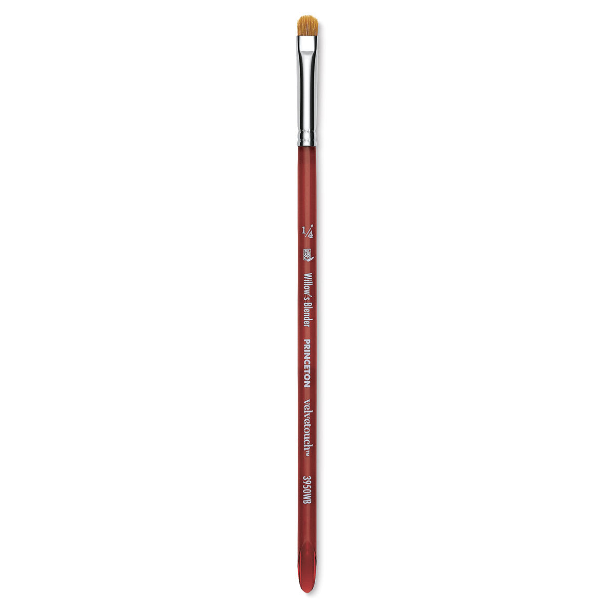 Princeton Velvetouch Series 3950 Synthetic Brush - Blender, Size 1/4"