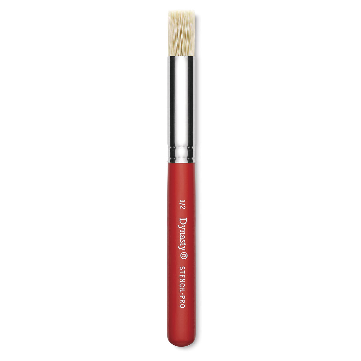 Dynasty Stencil-Pro Synthetic Stencil Brush - Single brush upright
