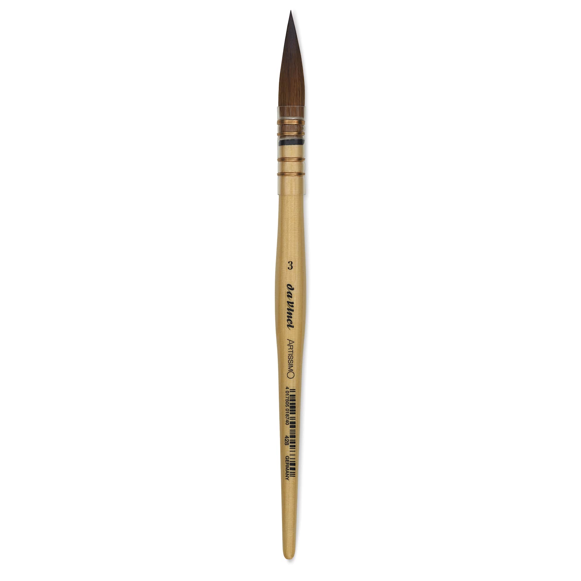  Da Vinci Artissimo Kolinsky Red Sable Brush - Quill, Size 3
