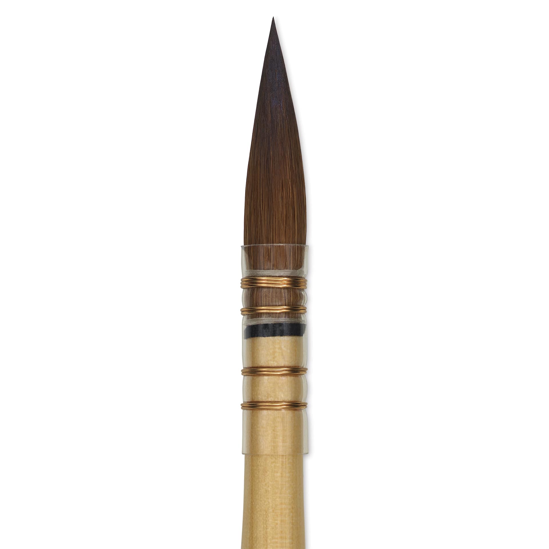  Da Vinci Artissimo Kolinsky Red Sable Brush - Quill, Size 3, close-up