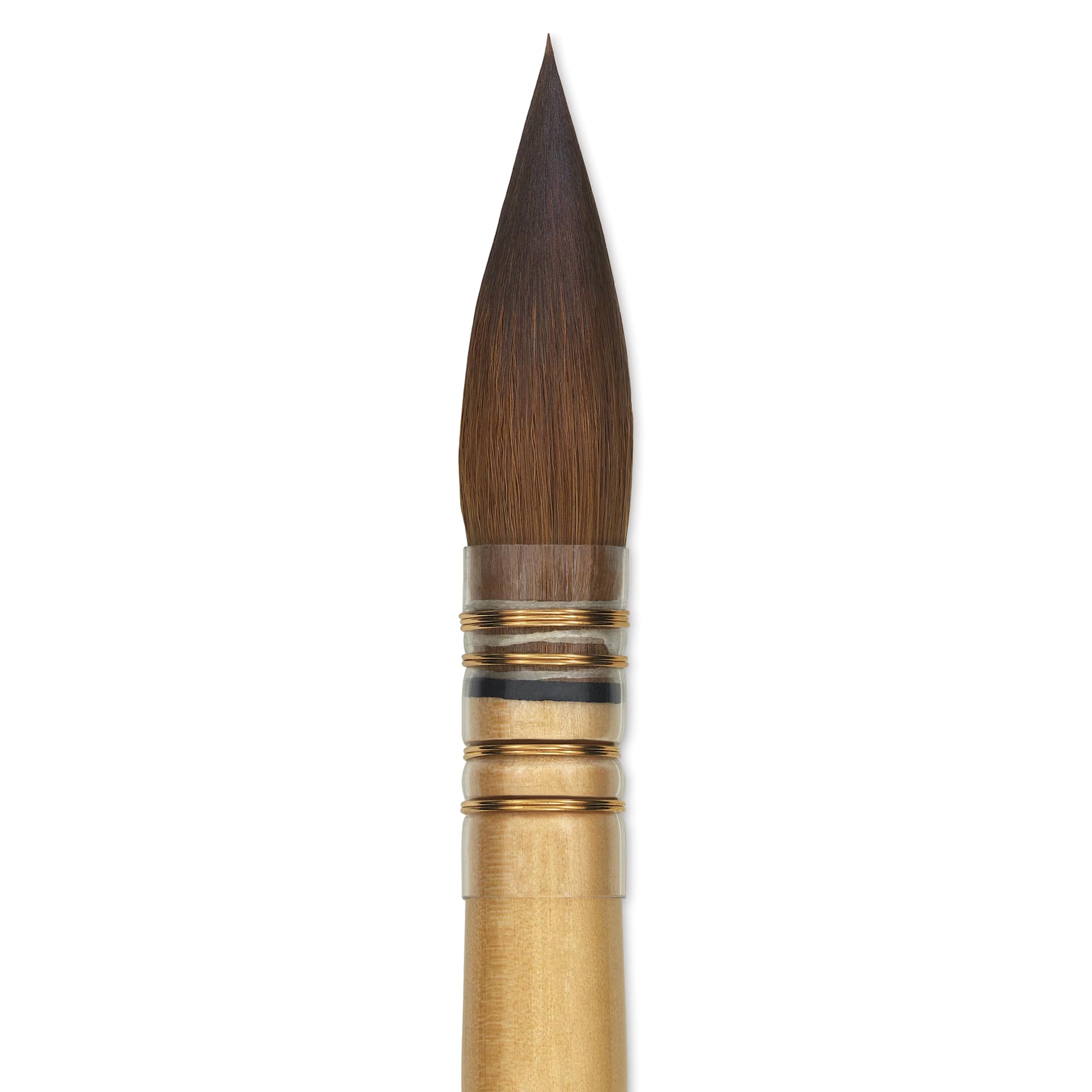  Da Vinci Artissimo Kolinsky Red Sable Brush - Quill, Size 6, close-up