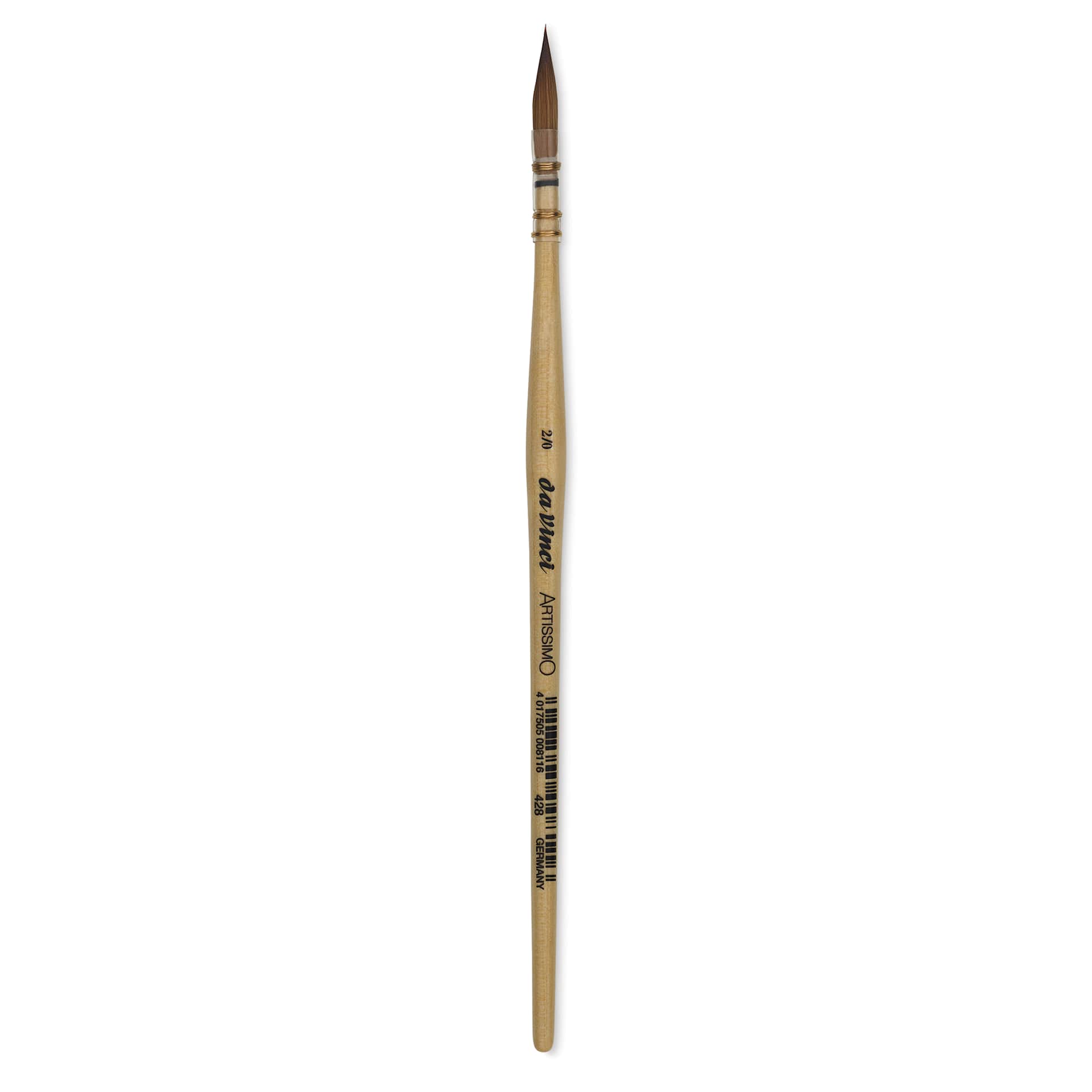  Da Vinci Artissimo Kolinsky Red Sable Brush - Quill, Size 2/0