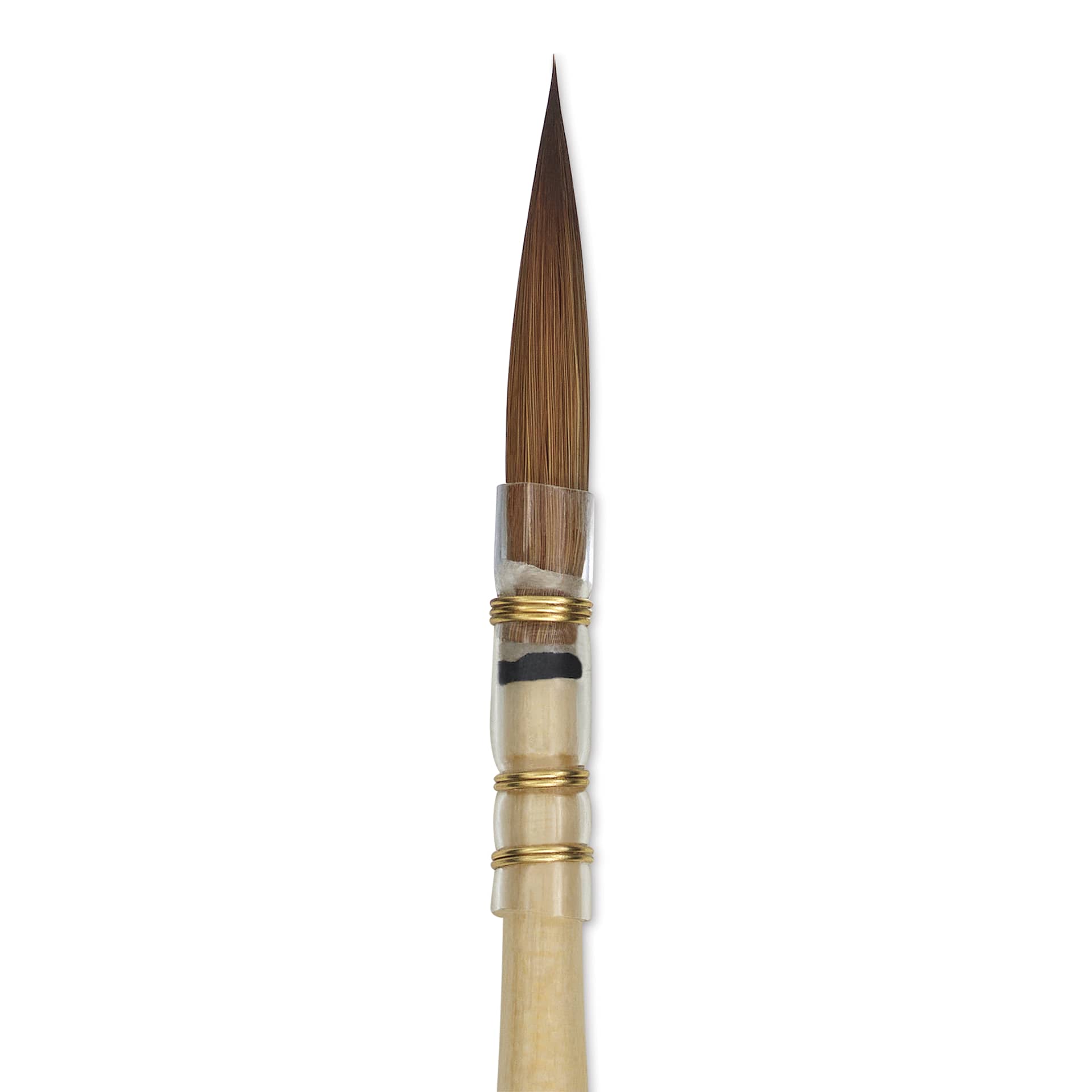  Da Vinci Artissimo Kolinsky Red Sable Brush - Quill, Size 3/0, close-up