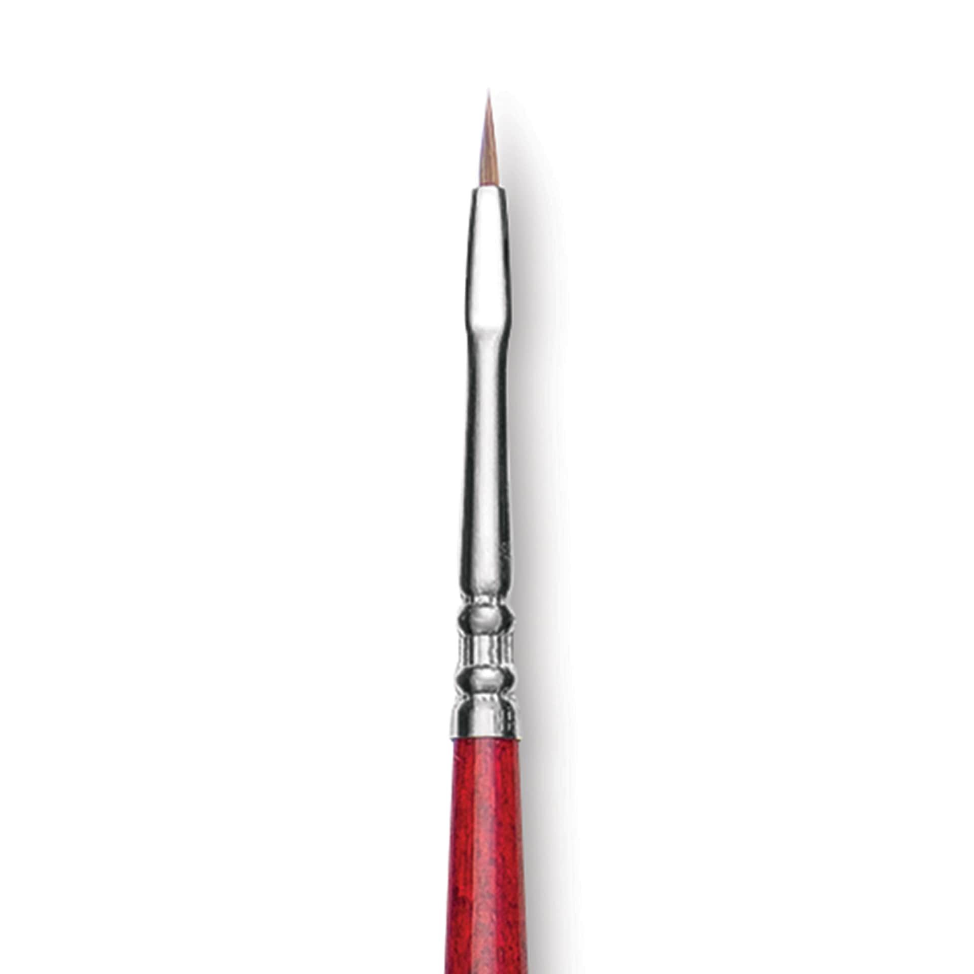 Escoda Opera Takatsu Synthetic Brush - Bright, Long Handle, Size 0 close up