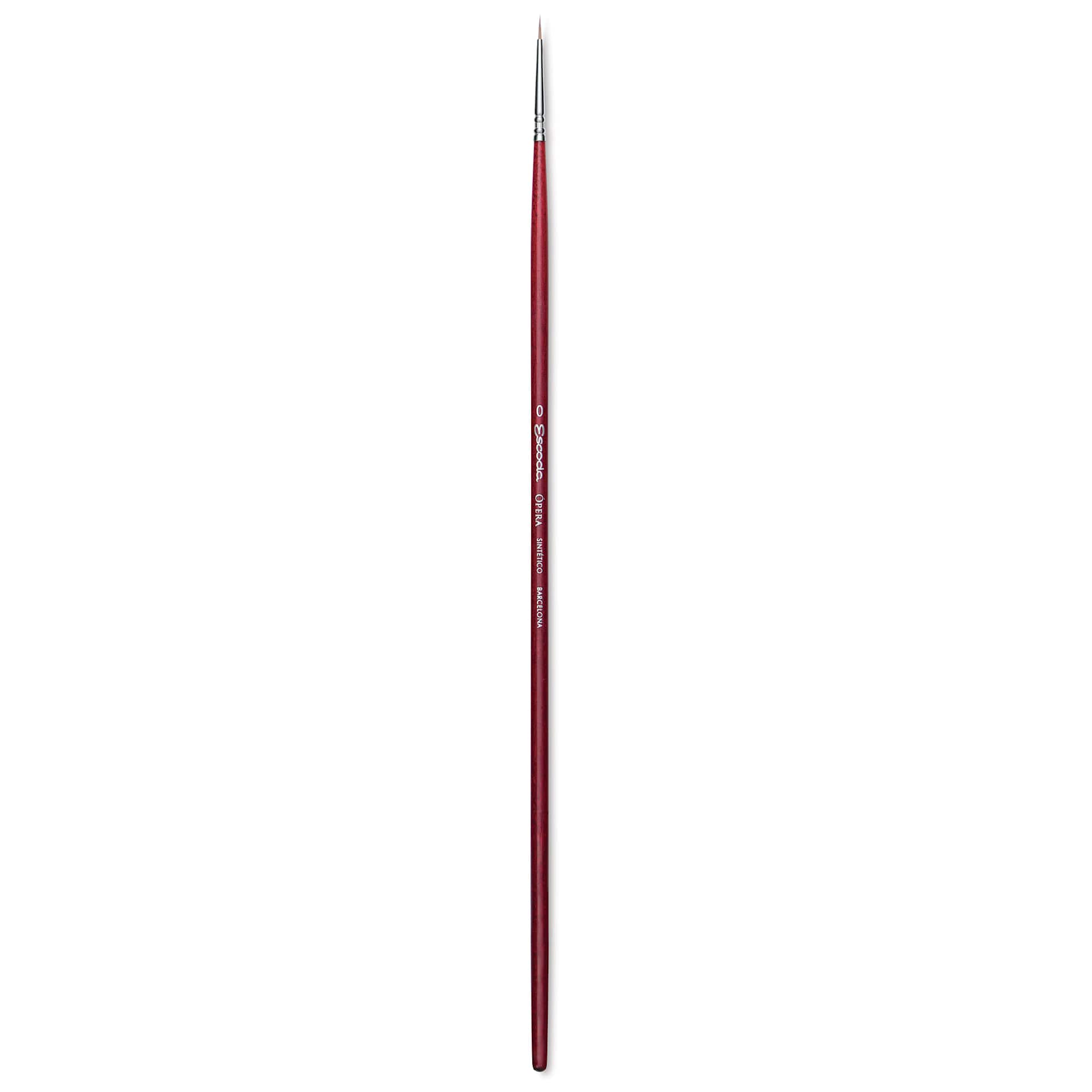 Escoda Opera Takatsu Synthetic Brush - Round, Long Handle, Size 0