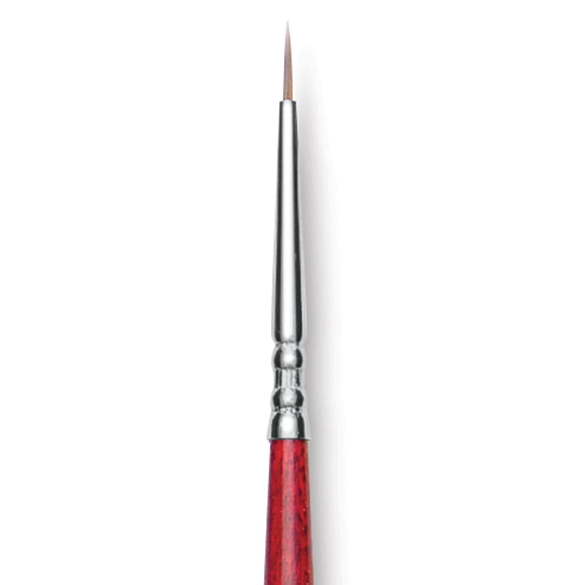 Escoda Opera Takatsu Synthetic Brush - Round, Long Handle, Size 3/0 close up