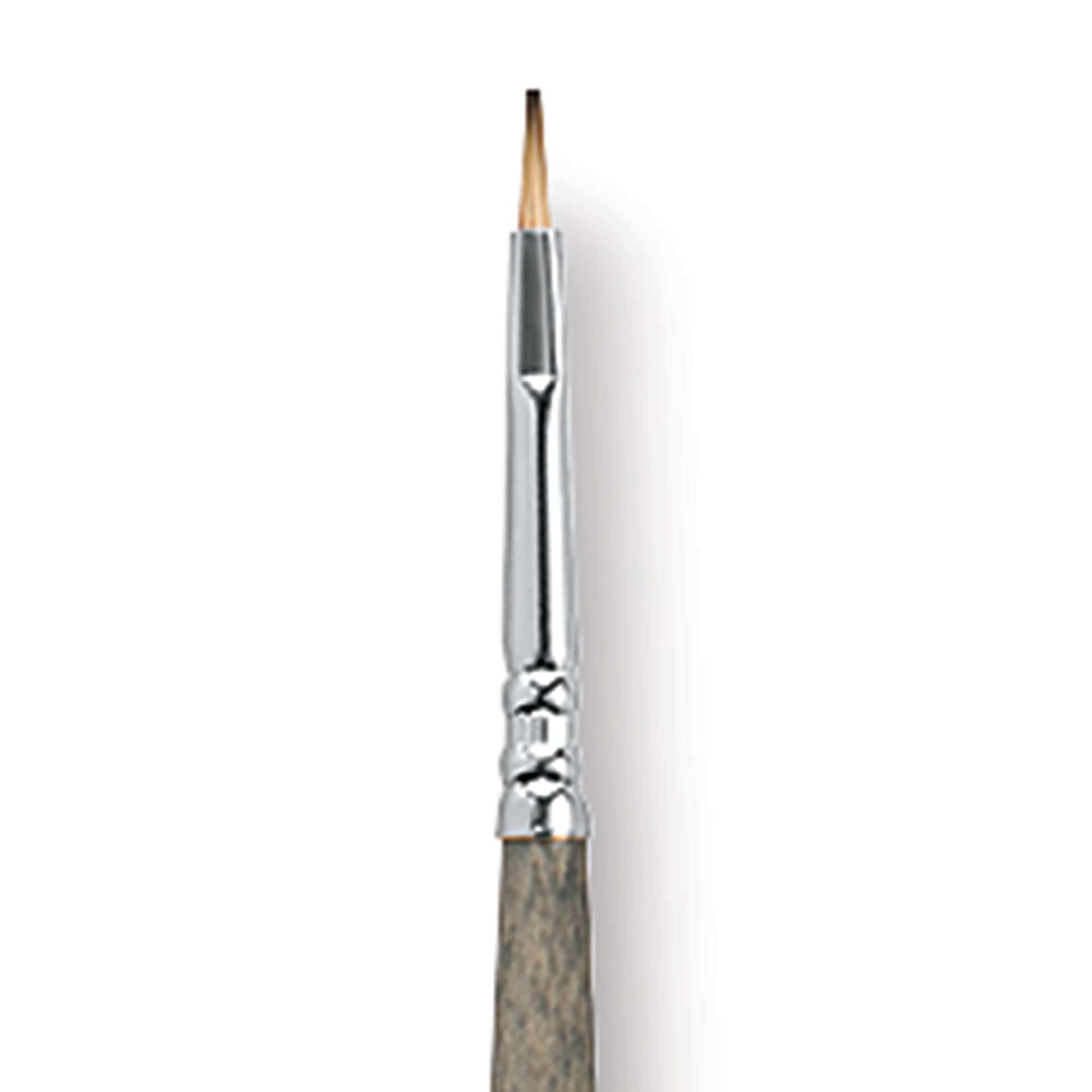 Escoda Modernista Tadami Synthetic Mongoose Brush - Bright, Long Handle, Size 1