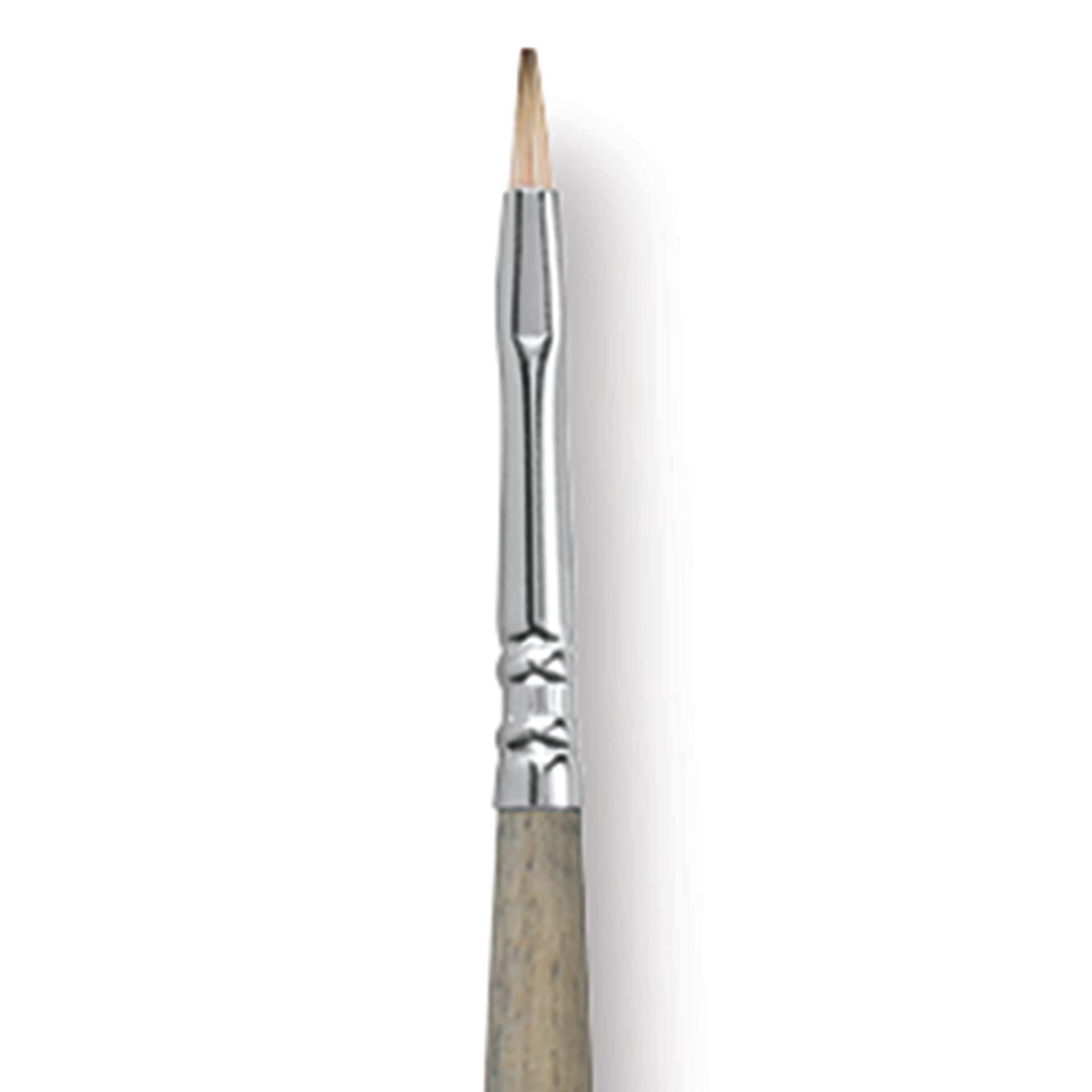 Escoda Modernista Tadami Synthetic Mongoose Brush - Bright, Long Handle, Size 2