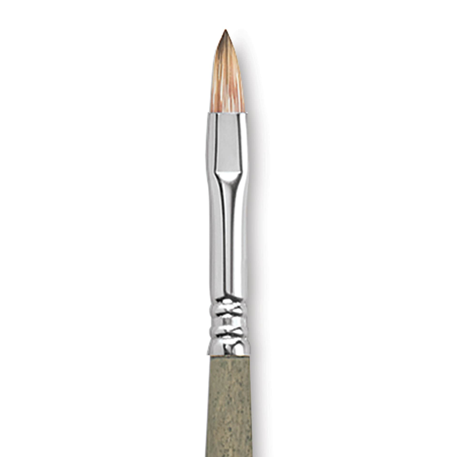 Escoda Modernista Tadami Synthetic Mongoose Brush - Bright, Long Handle, Size 8