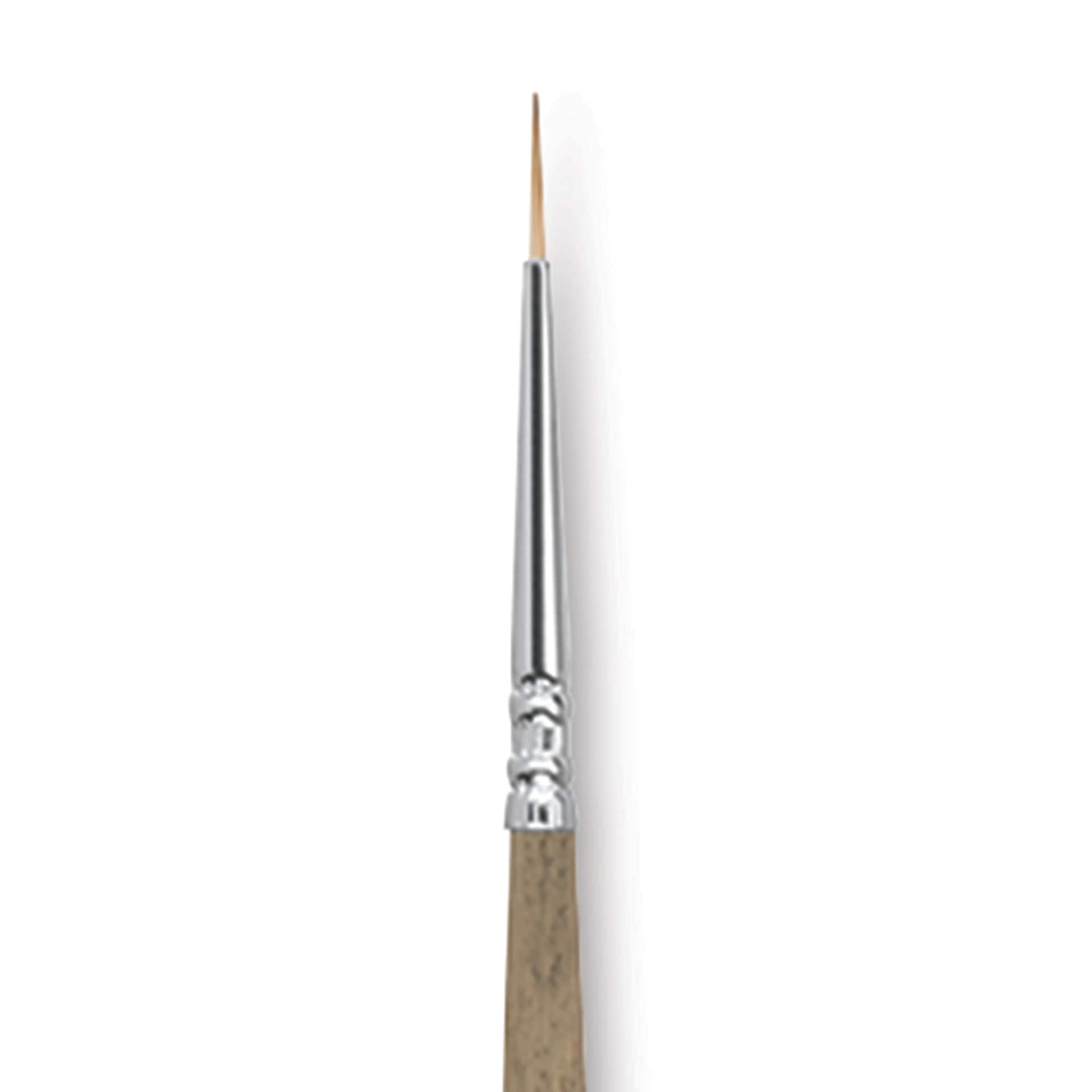 Escoda Modernista Tadami Synthetic Mongoose Brush - Round, Long Handle, Size 0