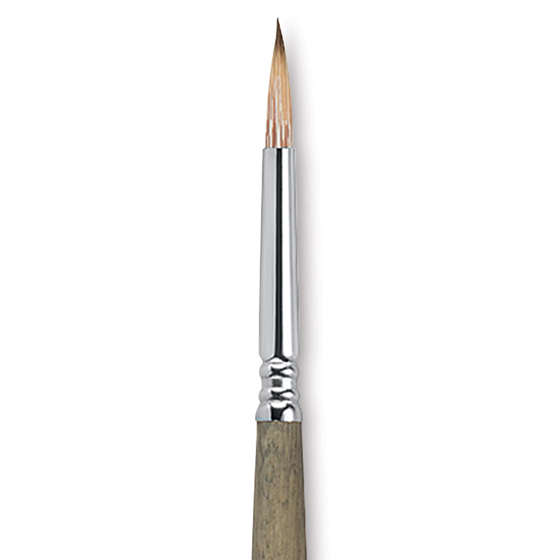Escoda Modernista Tadami Synthetic Mongoose Brush - Round, Long Handle, Size 8